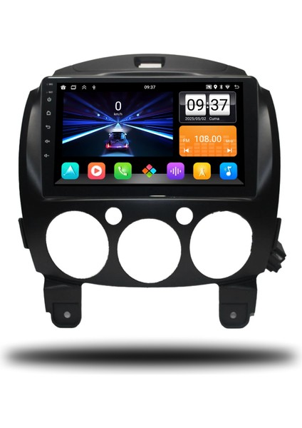 Mazda 2 Uyumlu 6-128 GB Multimedya Navigasyon