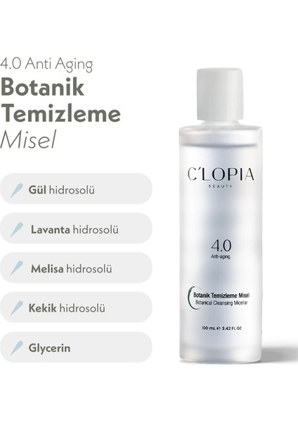 4.0 Anti-Aging Botanik Temizleme Misel fiyatları