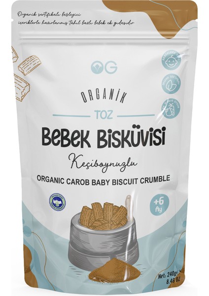 Organik Keçiboynuzlu Bebek Bisküvisi ve Keçiboynuzlu Bebek Bisküvi tozu seti modelleri