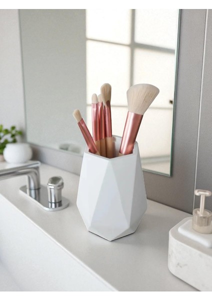 Minimalist Beton Seramik Mini Vazo – Modern Masaüstü Dekoru ve Çok Amaçlı Kullanım (10 cm ) fiyatları