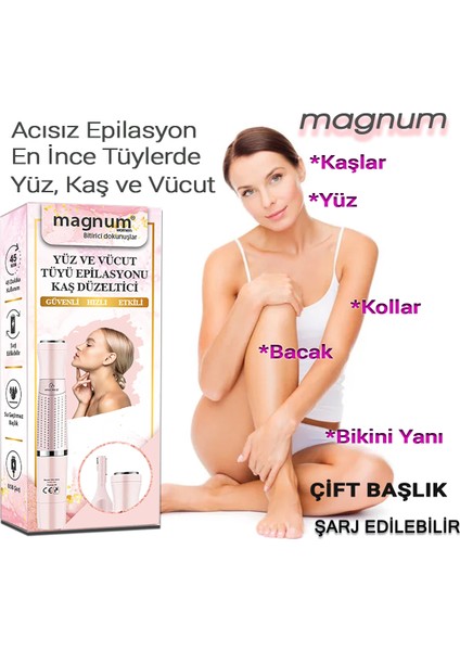 Yüz Tüy Alma Aleti Kaş Düzeltme