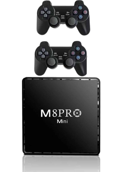 Android Tv Box 2.4g 10K Ultra Hd 2gb Ram 64GB Hafıza 10000 Retro Oyunlu Konsol Game Stick M8 Pro indirimleri