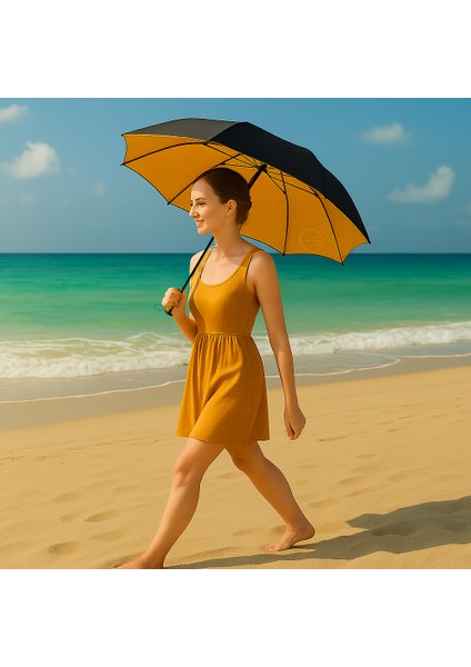 Spf 100+ Uv Korumalı Sahra (Güneş / Yağmur) Şemsiye indirimleri