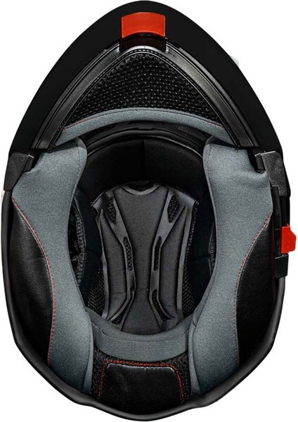 T-28 Çene Açılır Motosiklet Kaskı Siyah modelleri