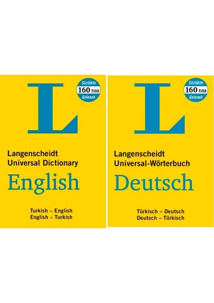 Langenscheıdt Ingilizce Sözlük - Langenscheıdt Almanca Sözlük