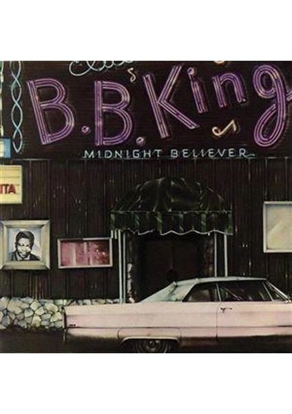 B.b. King - Midnight Believer - Dönem Baskı Plak