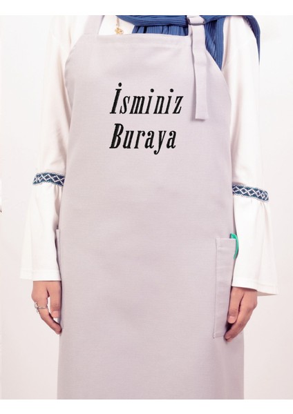Mutfak Önlüğü Kişiye ve İsme Özel Nakışlı Mutfak Önlüğü Sade Farklı Renkler fiyatları