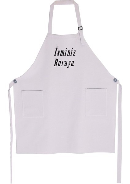 Mutfak Önlüğü Kişiye ve İsme Özel Nakışlı Mutfak Önlüğü Sade Farklı Renkler modelleri