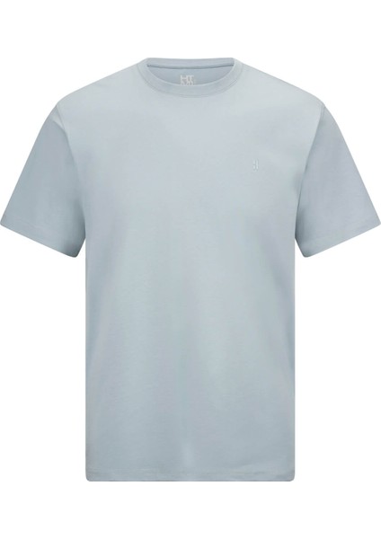 Mavi Regular Fit Pamuklu Bisiklet Yaka Tişört