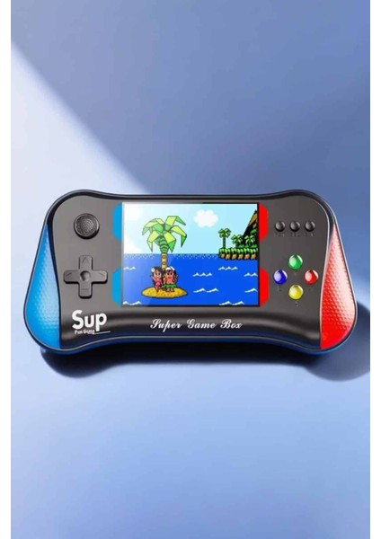 Gamepad Joystick 500 Oyunlu Retro Oyun Konsolu Tv Bağlantı Özellikli 2 Kişilik Destekli fırsatları