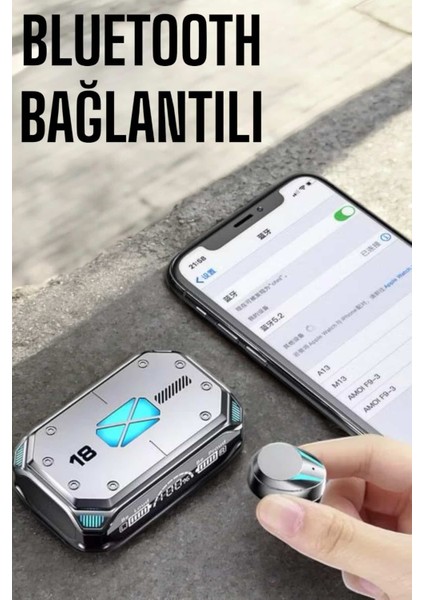 Oyuncu Kulaklığı Yeni Nesil Kablosuz Uzun Pil Ömrü Bluetooth Kulaklık
