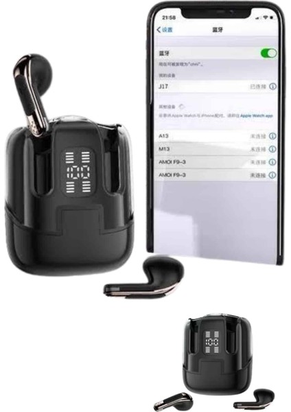 Çift Kulaklıklı Kulakiçi Bluetooth Anc Enc Kablosuz Kulaklık modelleri