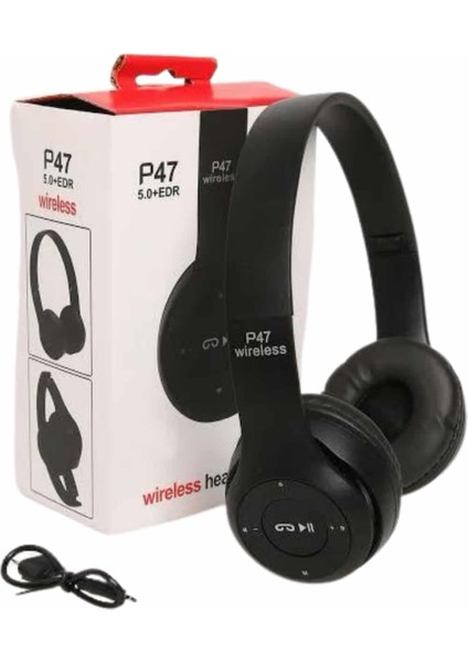 Wireless 5.0 Bluetooth Kablosuz Kulaklık Anc Özellikli Kulak Üstü Ayarlanabilir fırsatları