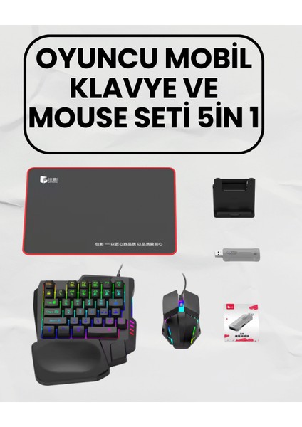 Bluetooth 5.3 Mobil Oyun Aksesuar Seti – Pubg Uyumlu