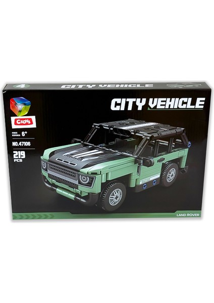 City Vehicle Land Rover 228 Parça 47106