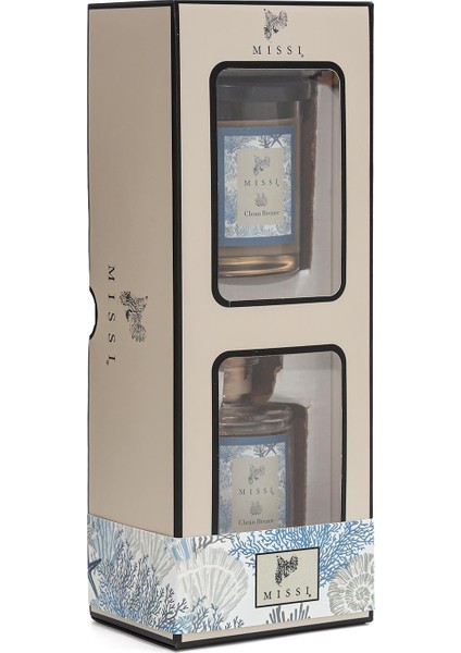 Clean Breeze Oda Kokusu ve Vegan Mum Hediye Seti modelleri