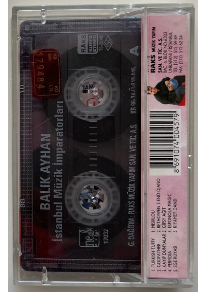 Balık Ayhan Istanbul Müzik Imparatorları Kaset (Orijinal Dönem Baskı Kaset) fiyatları