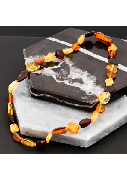 Bebek Damla Kehribar Diş Kolye fırsatları