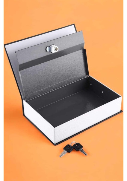 Gizli Kasa Ingilizce Sözlüğü Kitap Görünümlü Anahtarlı Gizli Mini Çelik Kasa Kilitli fırsatları