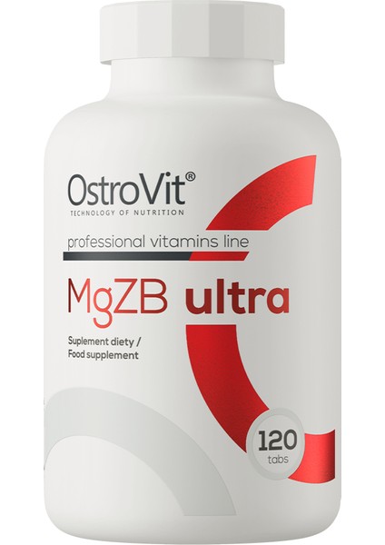 Mgzb Ultra Çinko Magnezyum B6 120 Tablet
