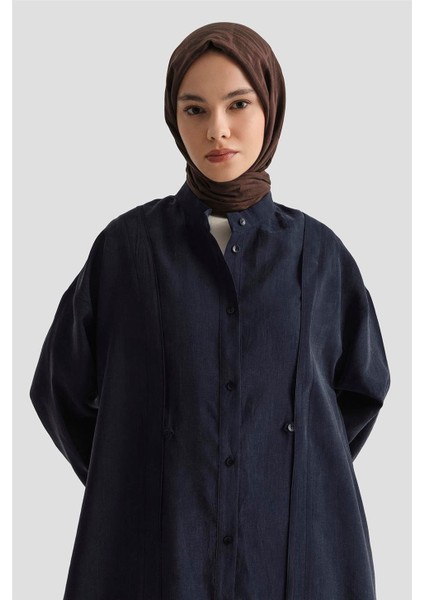 Tencel Tunik Elbise 25YD5800 Lacivert modelleri