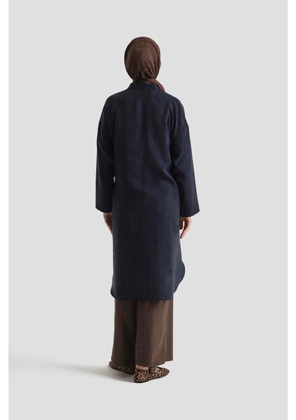 Tencel Tunik Elbise 25YD5800 Lacivert indirimleri