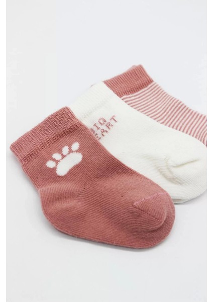 3'lü Penye Soket Çorap BS10110 Pudra fırsatları