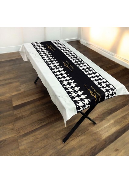 Dertsiz Home Masa Örtüsü Desenli Yemek Masası Desenli Örtüsü