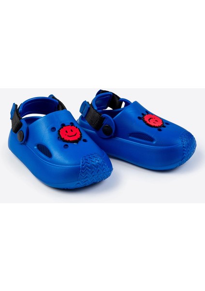 TXP01 Çocuk Eva Terlik - Gülen Yüz Detaylı