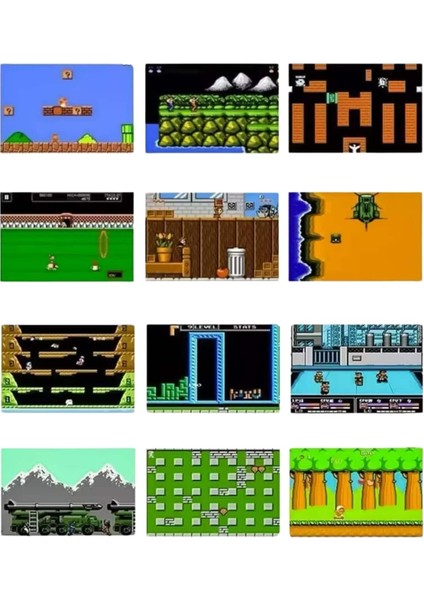 Çocuklara Özel Taşınabilir Sup El Atarisi 400 Oyunlu Nostaljik Oyun Konsolu indirimleri
