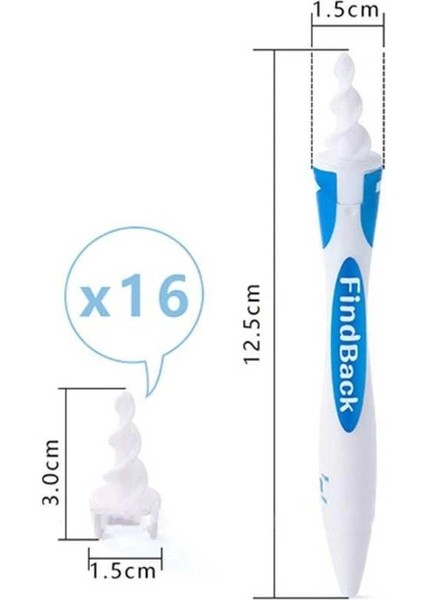Find Back Pratik Kulak Temizleme Aparatı Silikon Kit Ear Claning fırsatları