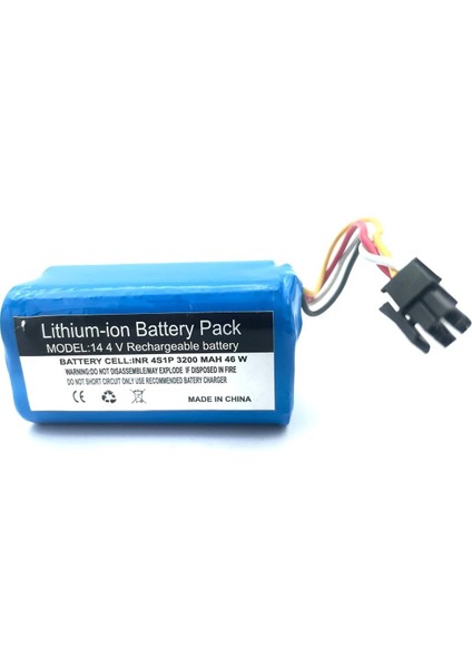 VR05R5050 Robot Süpürge 3200 mAh 14.4 V Batarya – Orjinal Uyumlu Uzun Ömürlü, Yüksek Performans Pil fiyatları