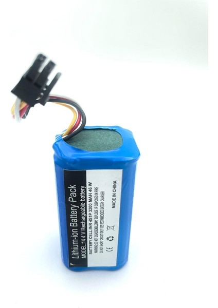 VR05R5050 Robot Süpürge 3200 mAh 14.4 V Batarya – Orjinal Uyumlu Uzun Ömürlü, Yüksek Performans Pil modelleri