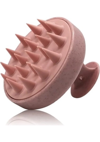 Pembe Pro Üç Boyutlu Oval Saç Fırçası + Pembe Silikon Duş Masaj Tarağı modelleri