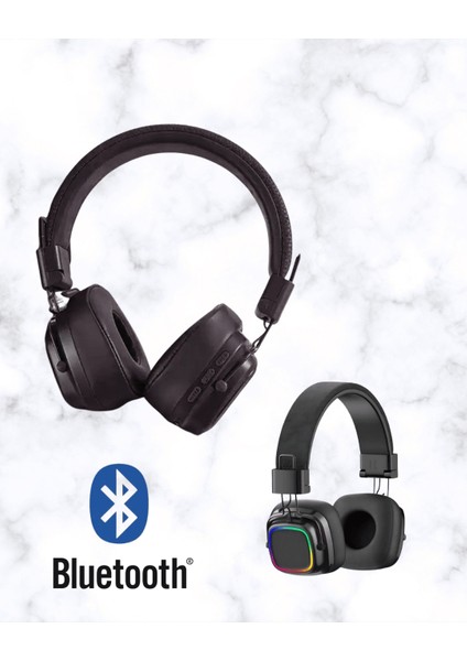 Rgb Işıklı Katlanabilir Bluetooth 5.3 Kulak Üstü Kulaklık indirimleri