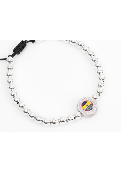 Fb Logo Ince Hematit Doğaltaş Bileklik modelleri