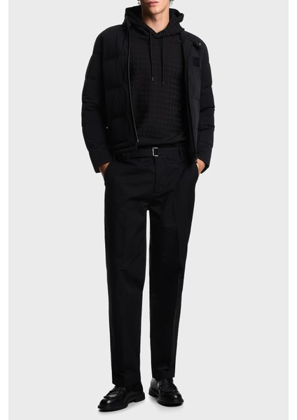 Jakarlı Pamuklu Regular Fit Kapüşonlu Sweat Erkek Sweat EM003424 AF13700 FC230 fiyatları