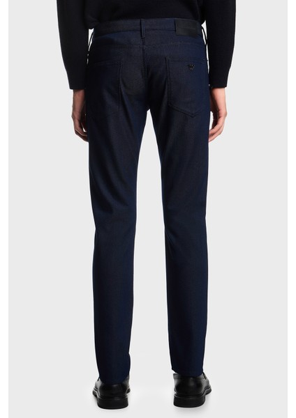 Puantiyeli Streç Pamuklu Slim Fit Düşük Bel Dar Paça Jeans Erkek Kot Pantolon EM000121 AF14124 FB021 modelleri