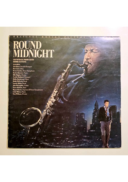 Herbie Hancock - Round Midnight - Original Motion Picture Soundtrack - Dönem Baskı Plak