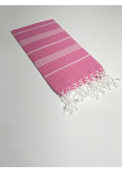 Pembe Çizgili %100 Pamuk Peştemal – Plaj, Hamam ve Spa Kullanımı Için fiyatları