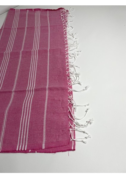 Pembe Çizgili %100 Pamuk Peştemal – Plaj, Hamam ve Spa Kullanımı Için fırsatları