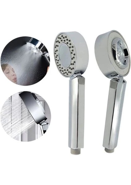 Çift Taraflı (Şampuanlı) 3 Fonksiyonlu Duş Başlığı