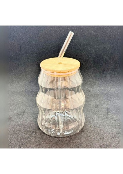 Cam Pipetli Bambu Kapaklı Kupa modelleri