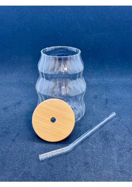 Cam Pipetli Bambu Kapaklı Kupa fırsatları