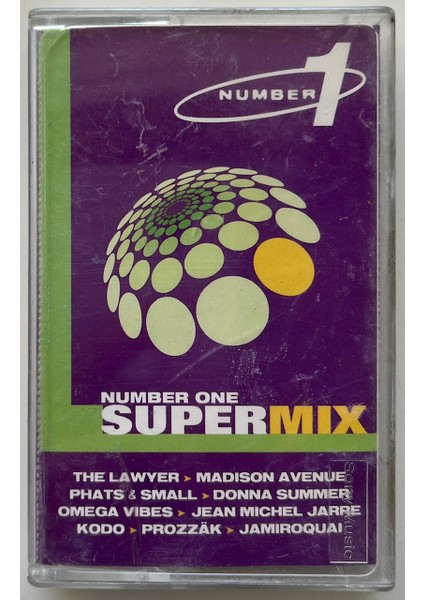 Number One Super Mix Kaset (Orijinal Dönem Baskı Kaset)