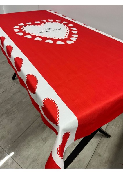 Sevgililer Günü Dertsiz Masa Örtüsü Yemek Takımı Örtüsü fiyatları