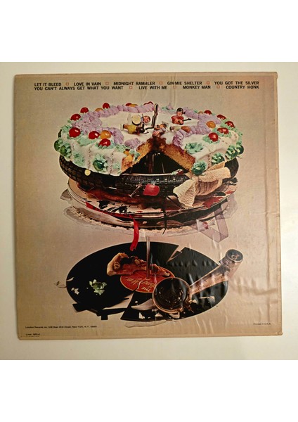 Rolling Stones - Let It Bleed - Dönem Baskı Plak fiyatları