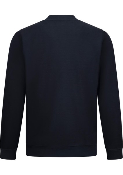 Lacivert Regular Fit Bisiklet Yaka Sweatshirt fiyatları