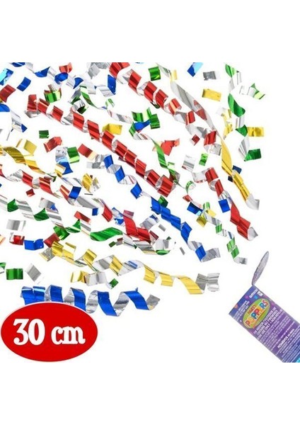 Karışık Renkli Konfeti 30 cm