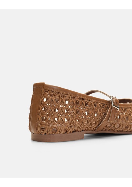 Flor Doğal Hasır Örgülü Babet fırsatları